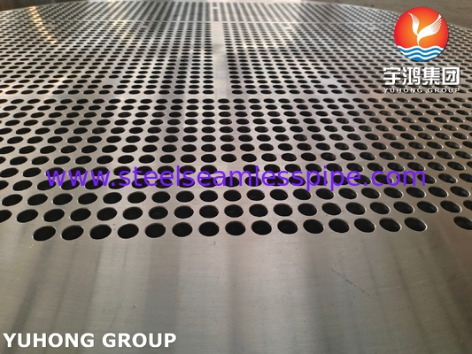 合金鋼管シート ASTM A335 ASME SA335 F5N OD 1761MM*182MM 2476HOLES*19.25MM 熱交換器用品