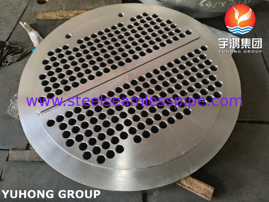 合金鋼管シート ASTM A335 ASME SA335 F5N OD 1761MM*182MM 2476HOLES*19.25MM 熱交換器用品