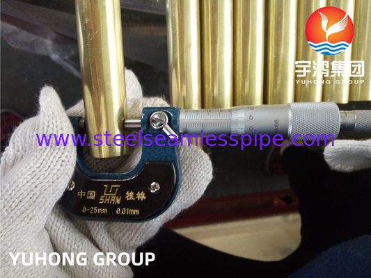 銅合金シームレスチューブ ASTM B111 C70600,C44300,C71500 海水設備 陸上およびオフショアアプリケーション