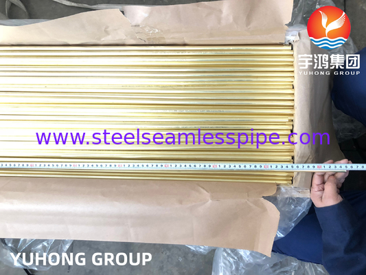 銅合金シームレスチューブ ASTM B111 C70600,C44300,C71500 海水設備 陸上およびオフショアアプリケーション