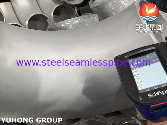 ASTM A403 WPS31254 デュプレックスステンレス鋼 254SMO フィッティング 90度 LR肘