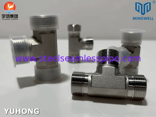 ステンレス鋼アダプター Tees NPT G PT SS316L 水力形状