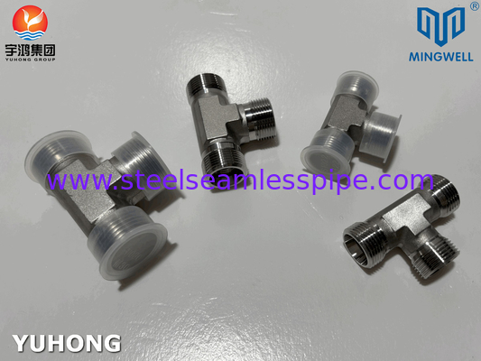 ステンレス鋼アダプター Tees NPT G PT SS316L 水力形状