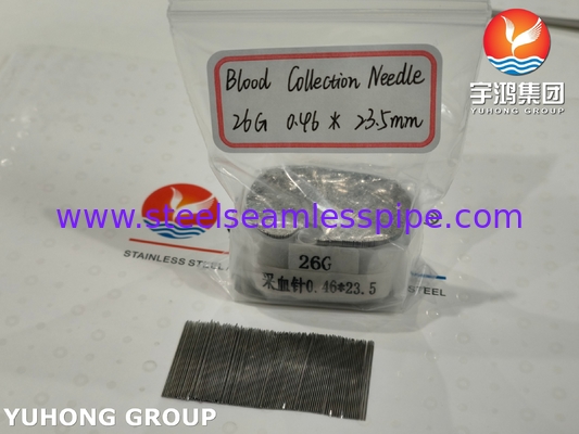 26G 医療用血液採取針管 3本 固体ランセットの尖端 0.46*23.5MM