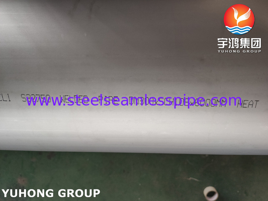 ASTM A928 CL.1 スーパーデュプレックス鋼製の溶接管 S32750 S32205 S31254