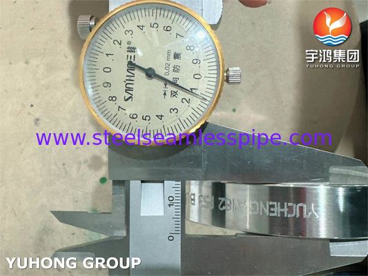 ASTM A182 F53 二相ステンレス鋼鍛造ブラインド上げ面フランジ B16.5