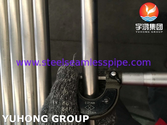 ASME SB338 Gr.7 チタンチューブ Ti-Pd 0.2 海洋化学用として認定