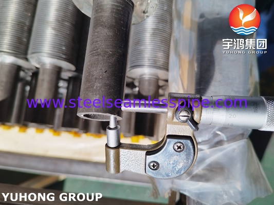 ASTM A213 T5 フィンチューブ 埋め込みG型 腐食性中高圧用