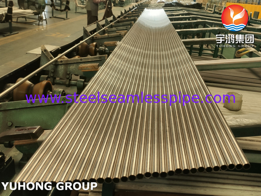 銅ニッケルボイラーシームレスチューブ ASTM B111 ASME SB111 C71640 CW353H