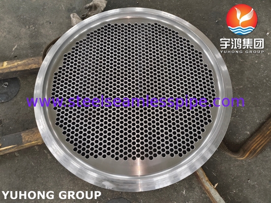 ASME SA266 Gr.2N 熱交換器チューブシート | ASME Sec VIII 準拠