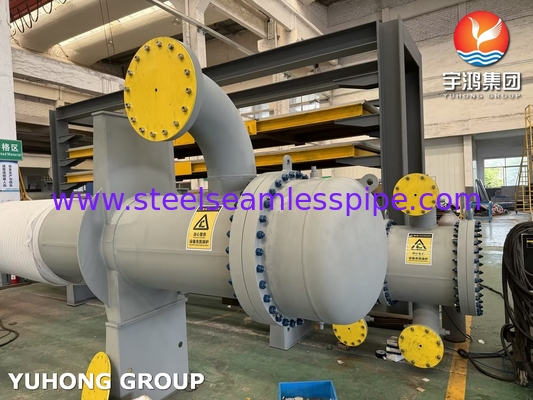 組み立て設計 シェルとチューブ熱交換器 ASME TEMA