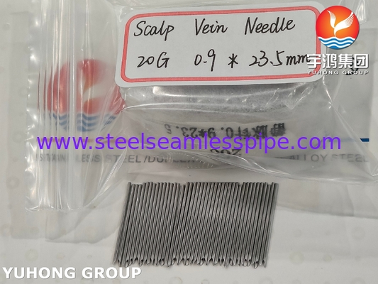 ISO9626 SUS304 静脈注射および注入のための静脈内針管 20G 0.9*23.5MM