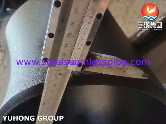 ASTM A234 WPB 炭素鋼継手 エルボ 45度 ロングラジアス突合せ溶接 B16.9