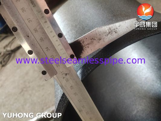 ASTM A234 WPB 炭素鋼継手 エルボ 45度 ロングラジアス突合せ溶接 B16.9