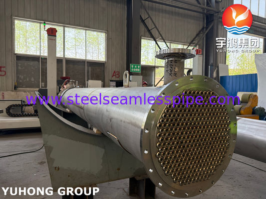 ASTM TEMA スチールシームレスチューブ チューブシート 熱交換器 Uスタンプ