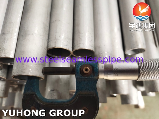 ASTM A789 ASMESA789 スーパーデュプレックス ステールシームレスチューブ材料 S31803, S32205, S32750, S32760, S31254 交換器用