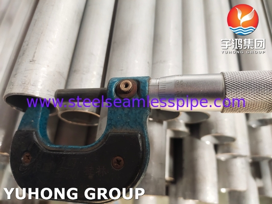 ASTM A789 ASMESA789 スーパーデュプレックス ステールシームレスチューブ材料 S31803, S32205, S32750, S32760, S31254 交換器用
