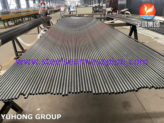 ステンレスステールシームレスチューブ a268 405 tp409 tp410 tp430 tp439 明るいアニール熱交換器 ヒーター 適用