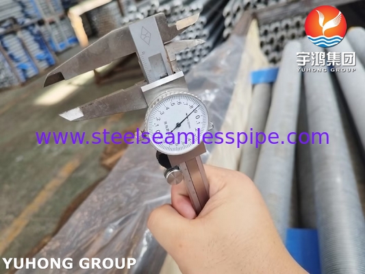 ASME SA249 TP304 HF H/HH Welding Finned Tube For Petrochemical Industry