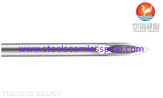 ISO9626 SUS304 インスリンペンの針,糖尿病の治療のための5ビベルの尖端針管