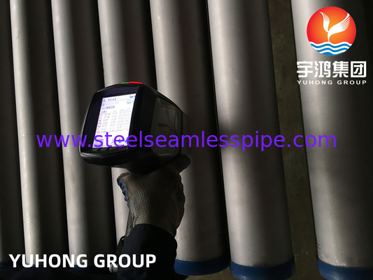 ASTM A312 / ASME SA312 TP347H 高温産業用ステンレス鋼のシームレスパイプ