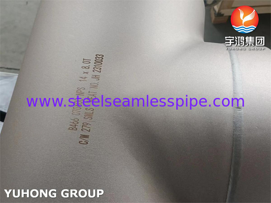 ASTM B466 C70600 銅・ニッケル合金 フィッティング 同 Tee B169