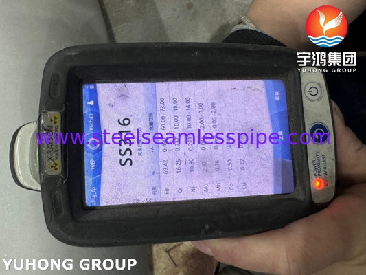 ASTM A403 WP316 / WP316L ステンレス鋼継手 90度エルボ突合せ溶接 B16.9