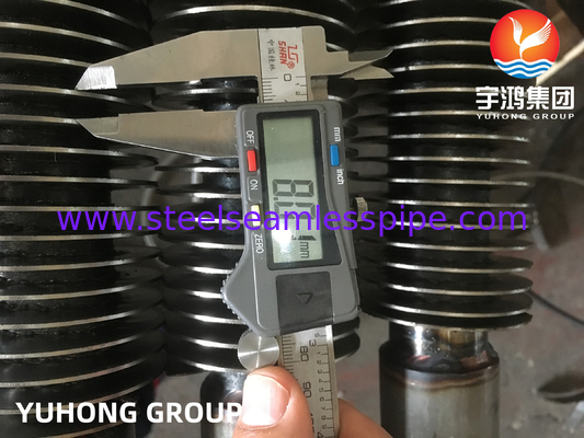 ASME SA213 T12 熱システム用HFWフィンチューブ