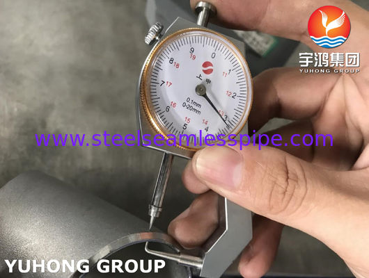 ASTM A815 S31803 デュプレックス・スチール バットウェルデッド 90Deg エルボウパイプフィッティング B16.9