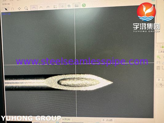 26G ステンレス鋼バックカット面取りニードルチューブ、医療用穿刺用 ISO9626 SUS304