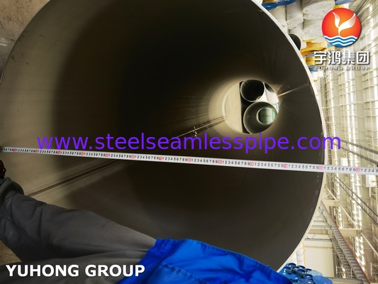 ASTM A358 / ASME SA358 TP316L ステンレス鋼製の溶接管 化学プロジェクト用 漬け・焼却