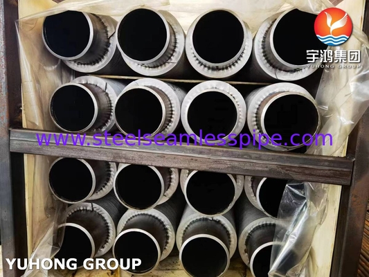 合金鋼 ASME SA335 P91 熱器用シームレス高周波溶接フィンチューブ