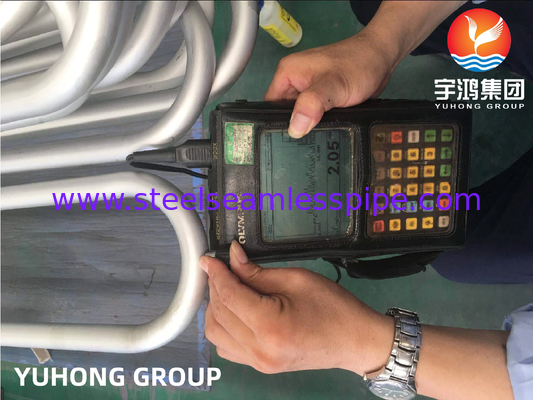 インコネル625 ニッケル合金シームレスチューブ ASTM B444 UNS NO8825 交換器用