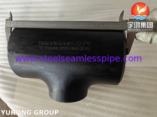ASTM A234 WP11 CL2 合金鋼減圧型パイプフィッティング ASME B16.9 バットウェルドパイプ