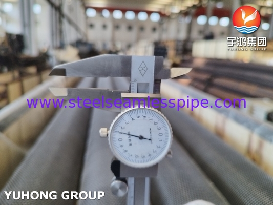 ASTM A312 TP347H ステンレス鋼 HFW 鉄筋電池用 歯列状のフィンチューブ
