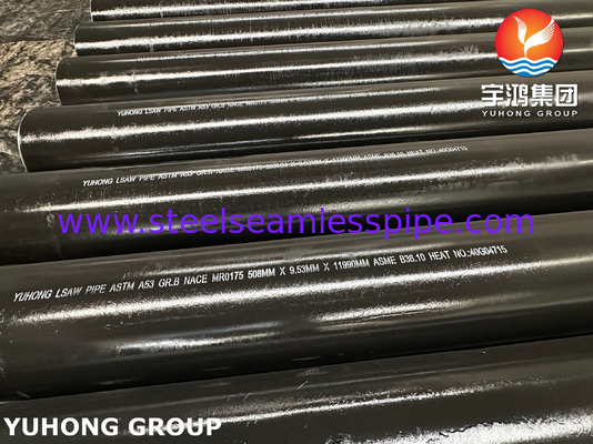 ASTM A53 / ASME SA53 グレード B LSAW 工業パイプラインのためのNACE