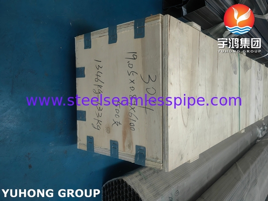 ASTM A249 TP304 ステンレス鋼 熱交換管 溶接 鮮明 焼却