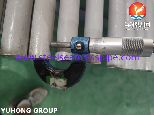 ASTM A249 TP316Ti ステンレス鋼の溶接管,石油化学,熱交換機 石油とガス
