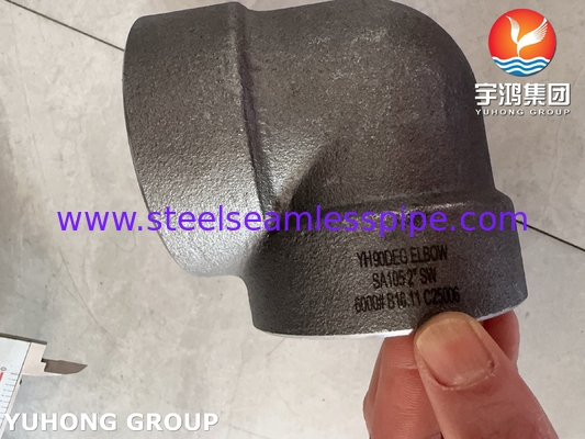 ASME SA105 鍛鋼炭素鋼継手 ソケット溶接 B16.11