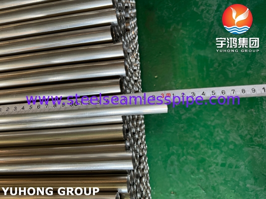 ASTM A249 TP316L ステンレス鋼溶接管 光輝焼鈍 ボイラー過熱器熱交換器チューブ