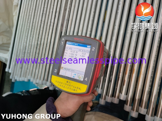 ASTM A268 TP410 ステンレス鋼シームレスチューブ 光輝焼鈍 熱交換器チューブ