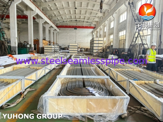 熱交換器用ASTM A213 TP304Lステンレス鋼U字管