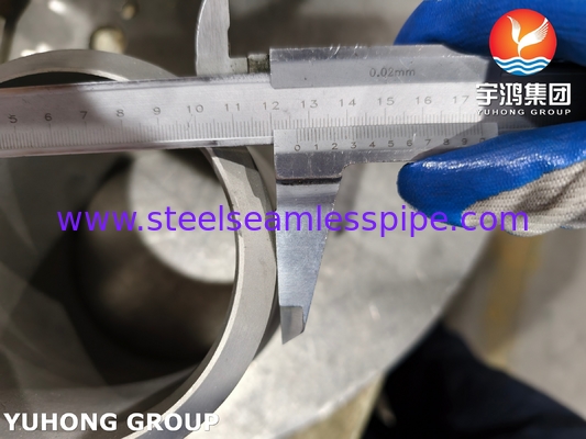 ASTM A403 WP321H ステンレス鋼の集中式減速器 ASME B16.9 バットウェルドフィッティング