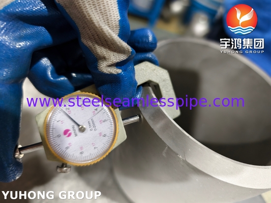 ASTM A403 WP321H ステンレス鋼の集中式減速器 ASME B16.9 バットウェルドフィッティング