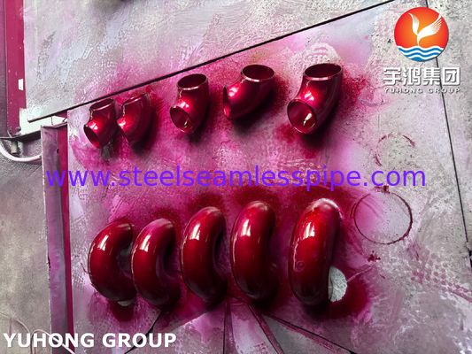 ASTM A403 WP304H ステンレス・スティール・フィッティング 短距離・肘・ブット・ウェルド・シームレスB16.9