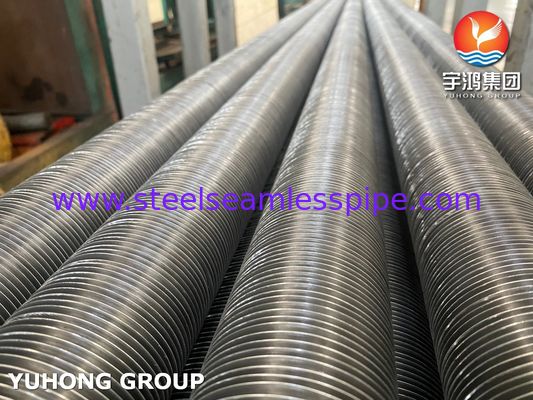 ASTM A106 GR.B 炭素鋼シームレスパイプ ソリッドフィンチューブ 炉用