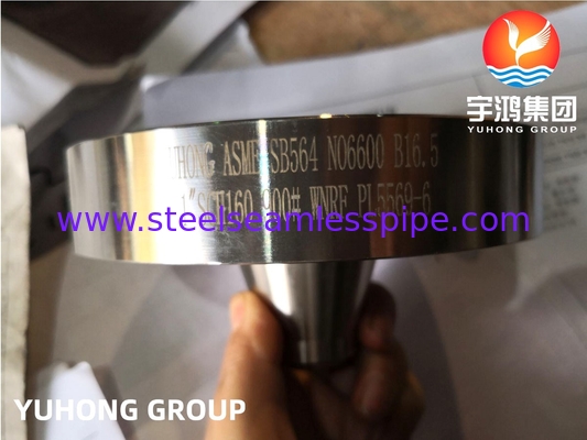 インコネル600 (合金600,UNS N06600) ニッケル合金フレンズ,ASTM B564 / ASME SA564,ウェルドネックリフトフェイス (WNRF)