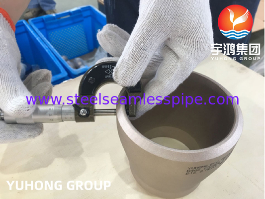ASTM B466 C70600 船舶工学用銅・ニッケル・エクセントリック・リドクサー・フィッティング