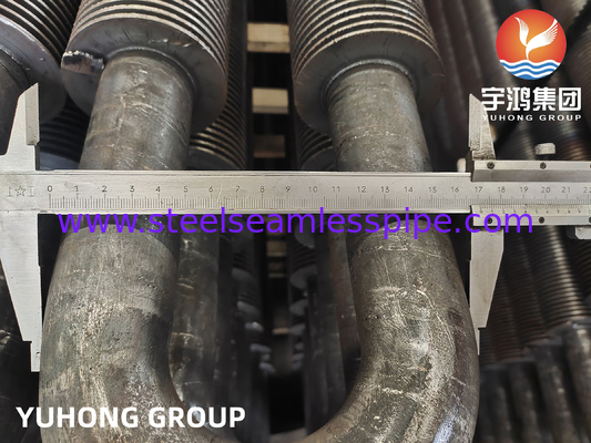 Customized Length U Bend Fin Tube In Carbon Steel 16-219mm Diameter For Industrial