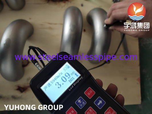 デュプレックス鋼 ASTM A815 S32205 パイプライン発電所用 リターンベンド肘